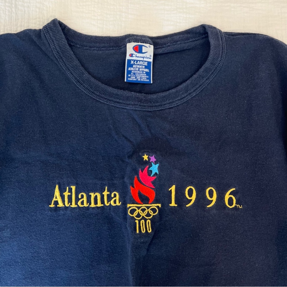 Vintage Champion Atlanta 1996 Olympics Tshirt
